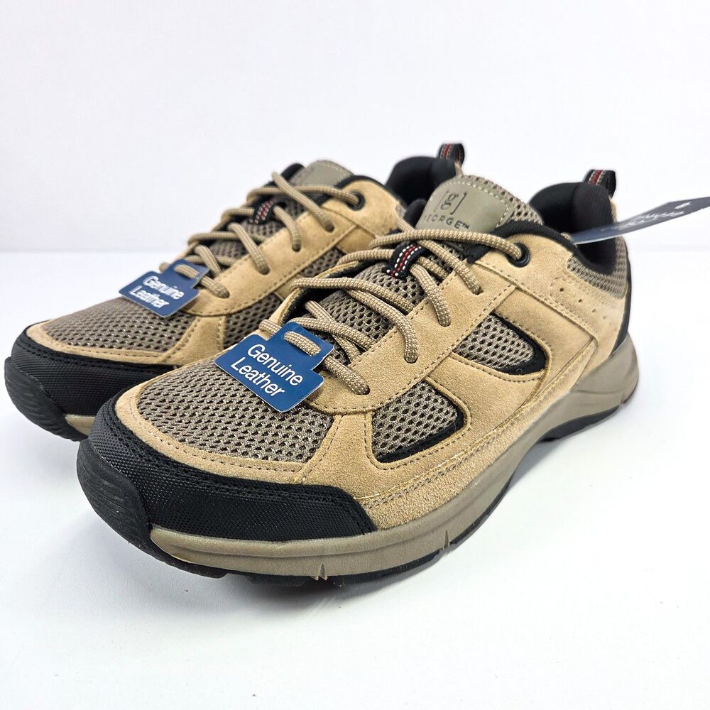 George Men’s Rugged Casual Trail Shoes Tan Brown Men's Size 8 New With Tags